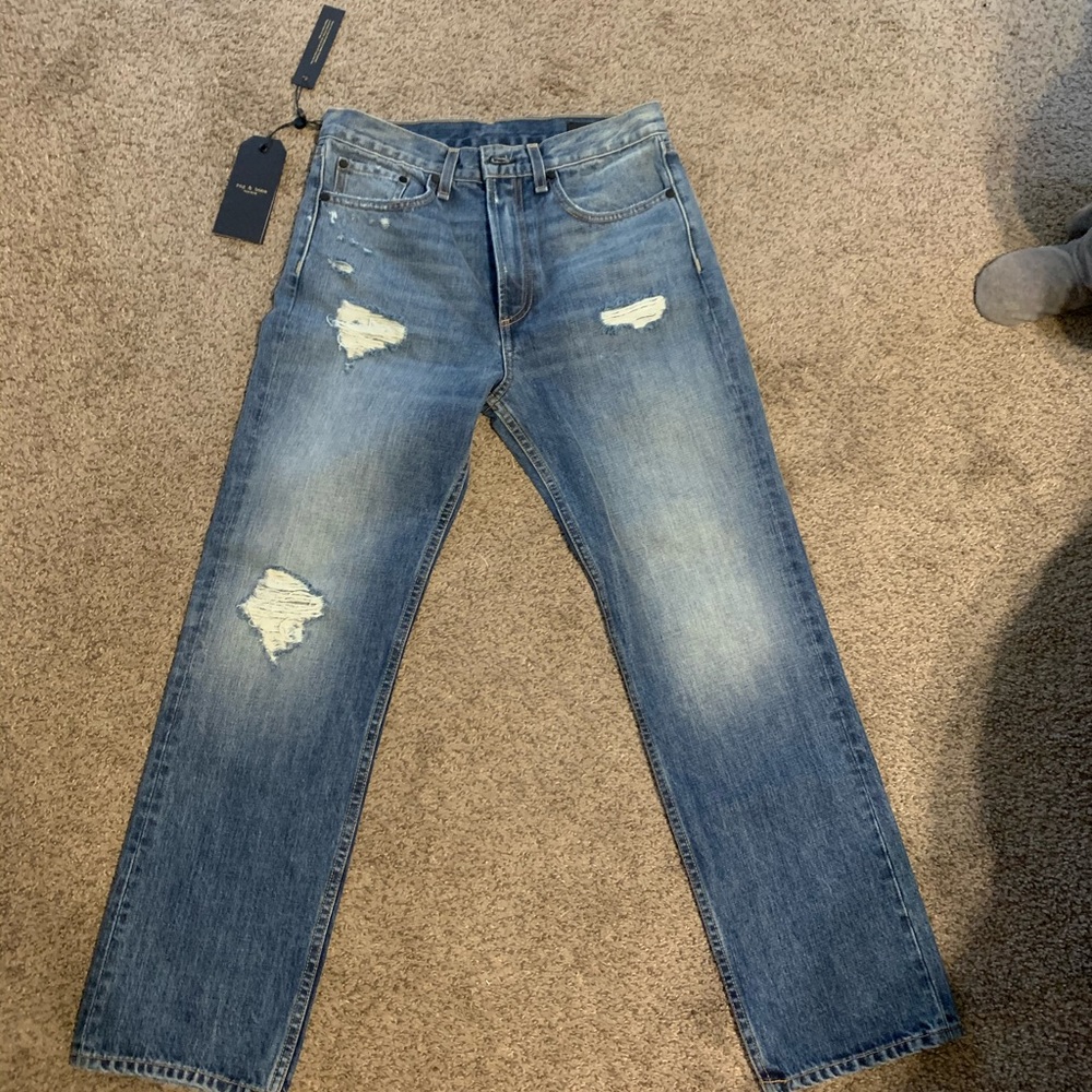 Rag and bone size 27 jeans never worn with tags